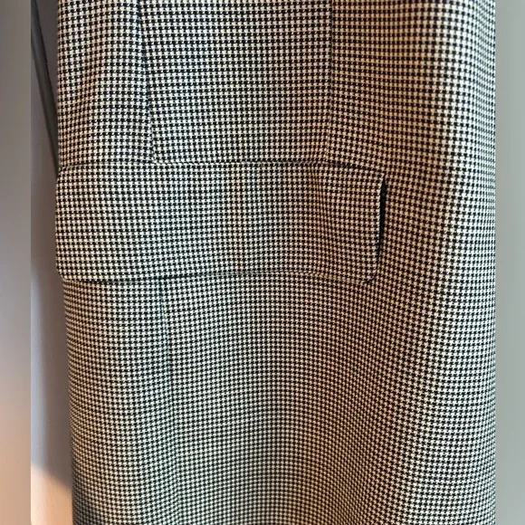 Big and Tall Hart Schaffner Marx tan/beige and black Checkered Blazer - Picture 5 of 8